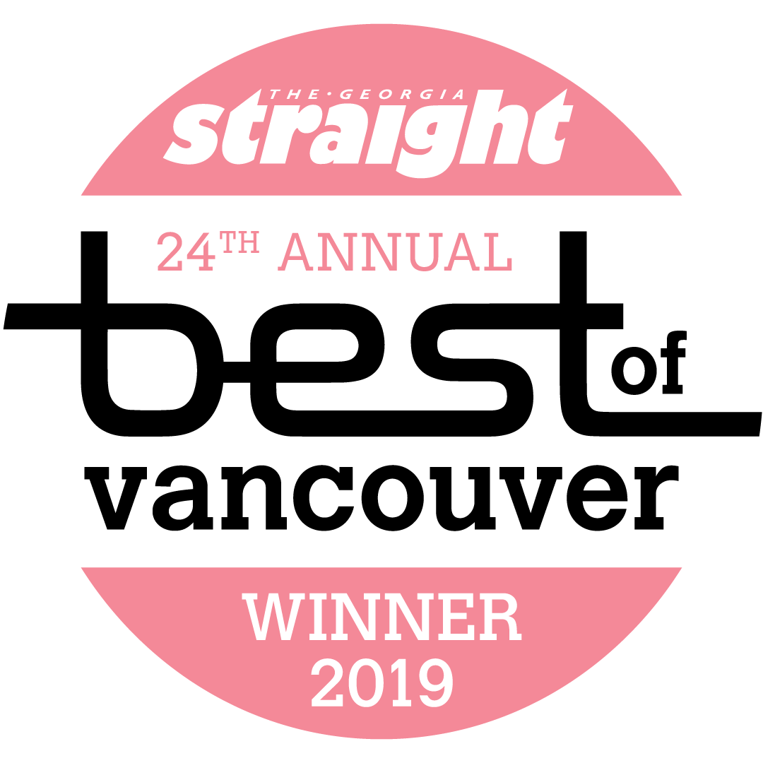 Georgia Straight - Best of Vancouver Winner 2019